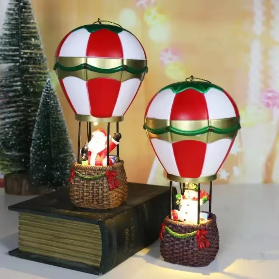 Led Balloon Light - Рождественские светящиеся украшения, снеговик Санта-Клауса, воздушный