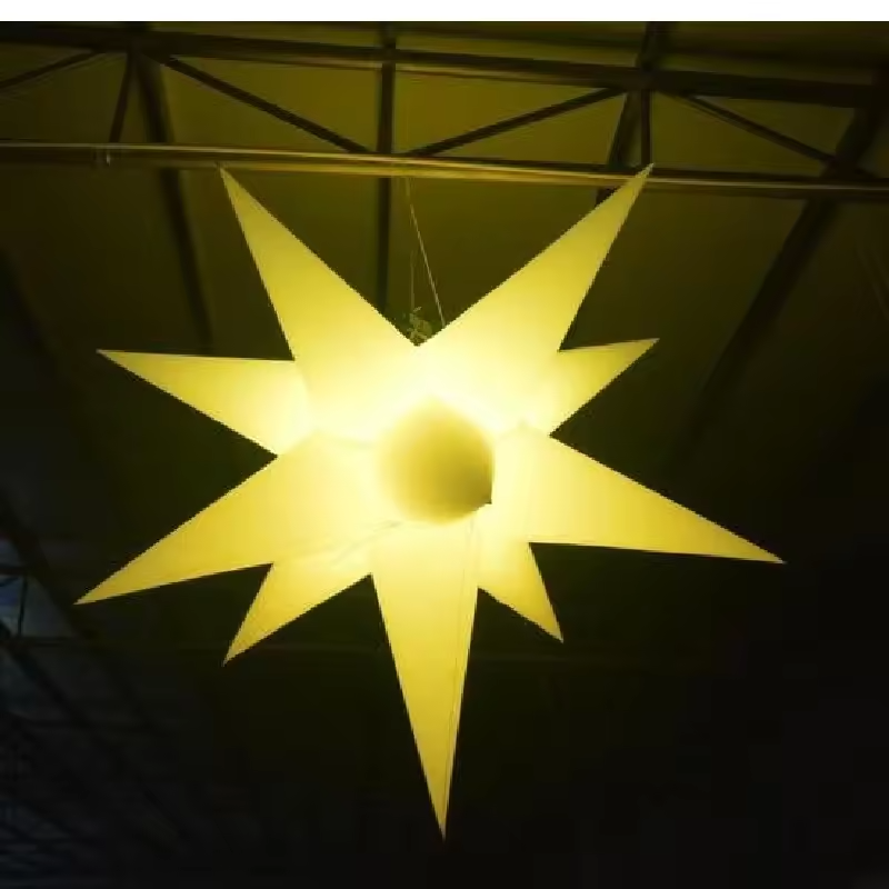 Увлекательная надувная звезда  – обзор и цена Led Balloon Light
