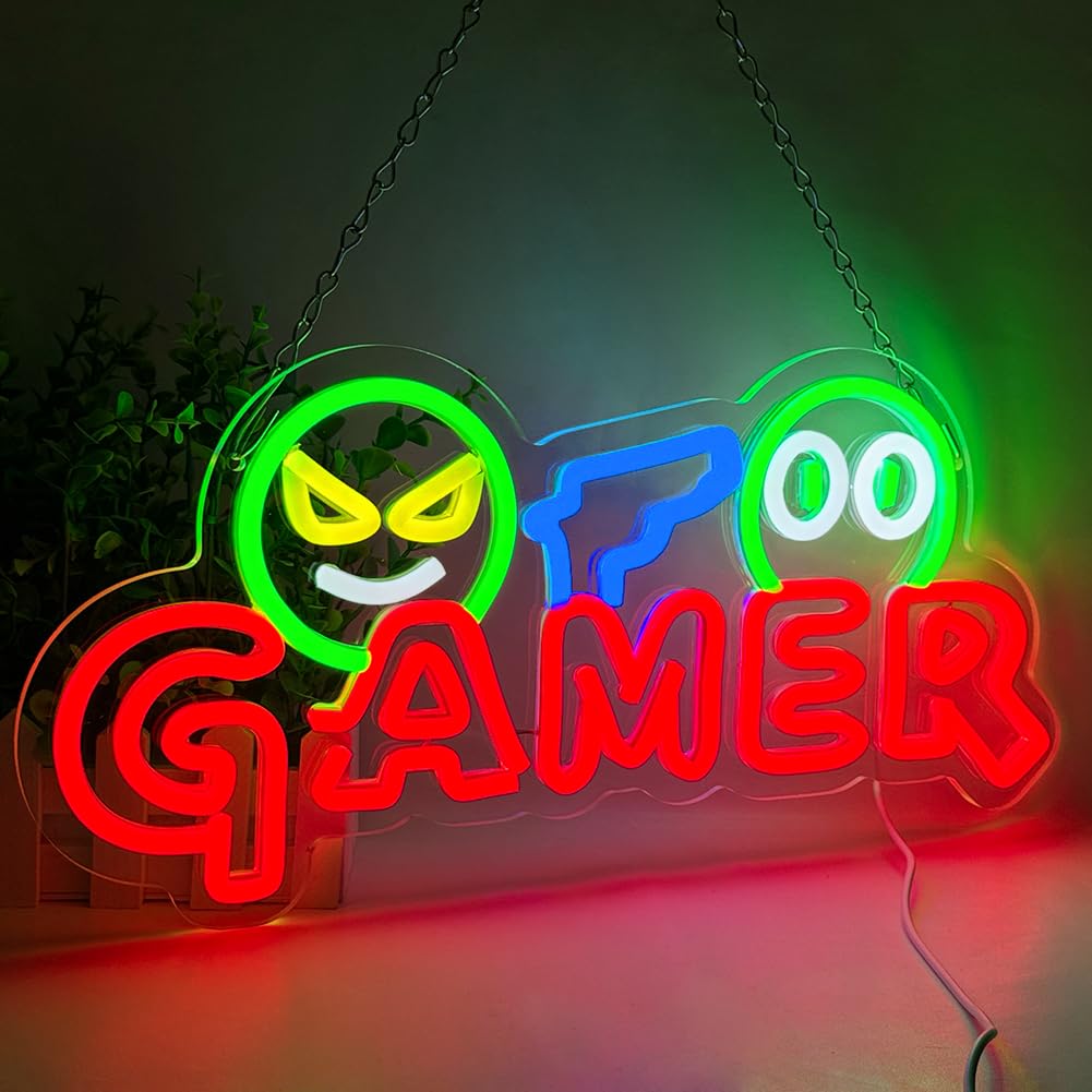 Неоновая вывеска для геймеров: – обзор и цена Neon Sign Party