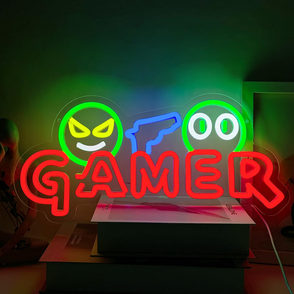Неоновая вывеска для геймеров: – обзор и цена Neon Sign Party