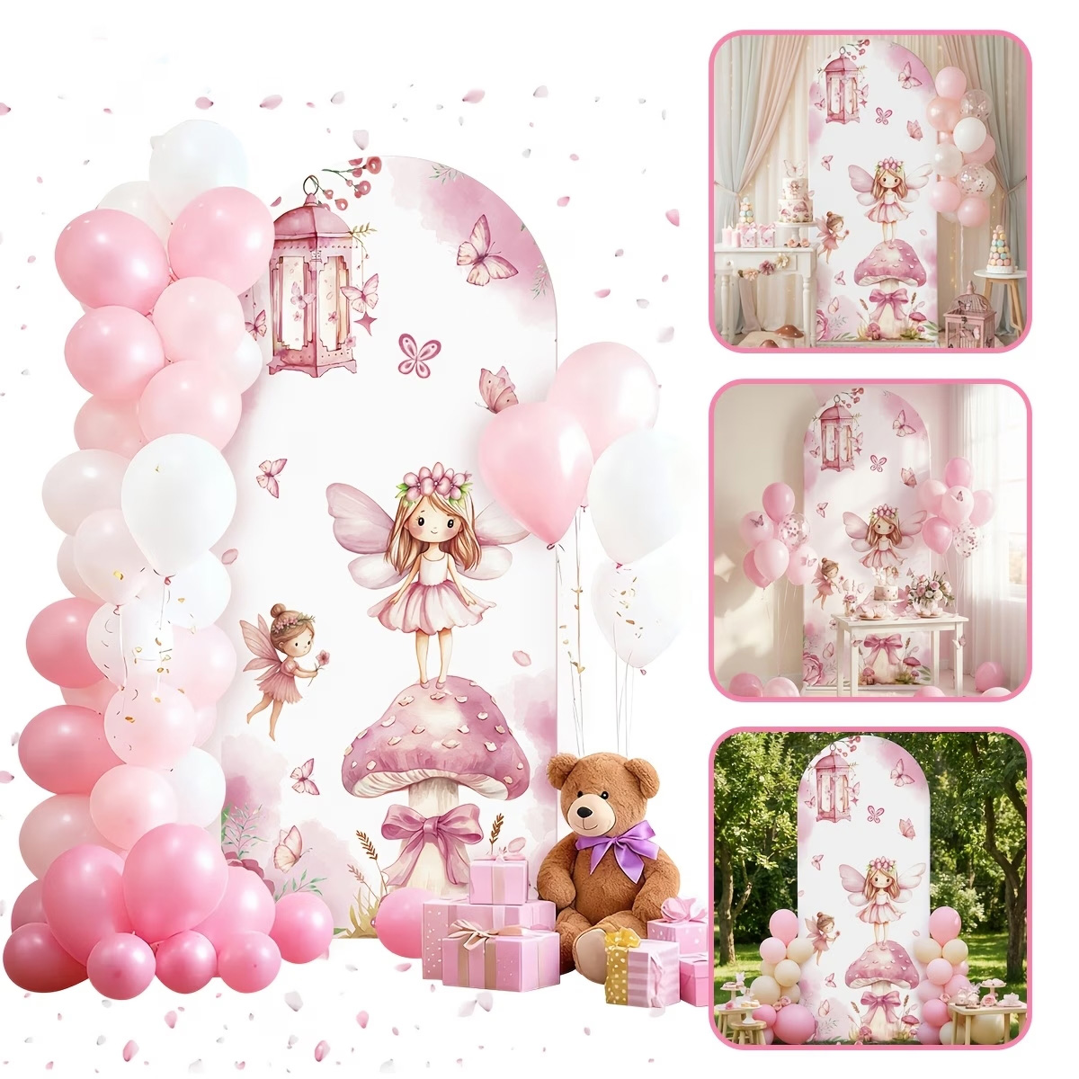 Фон для дня рождения девочки:  – обзор и цена Dessert Table Backdrop