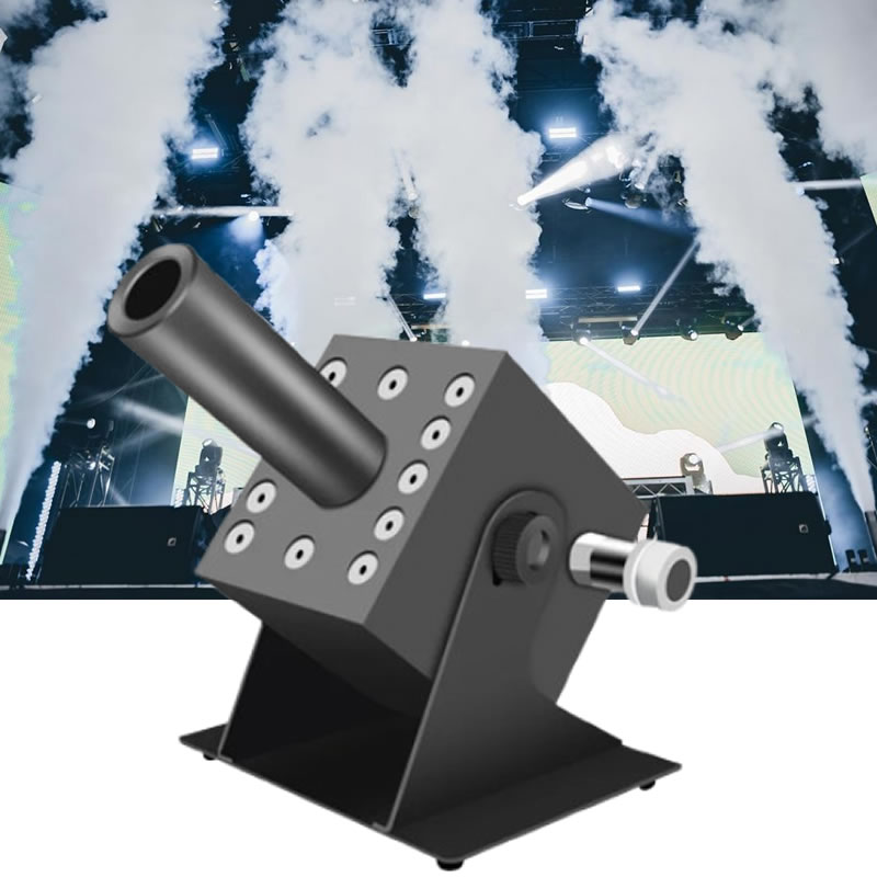 Цветная RGB 3-в-1 LED CO2-маши – обзор и цена Confetti Cannon Tube