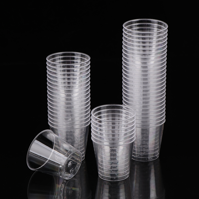 50 шт./компл. одноразовые стак – обзор и цена Plastic Cup 50Pcs