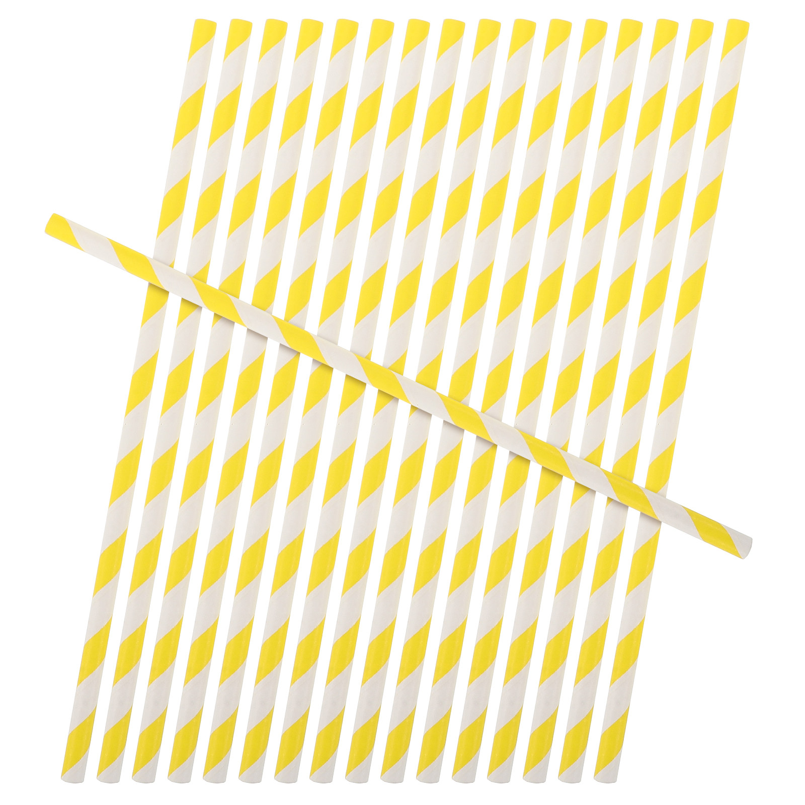 100 шт. декоративных бумажных  – обзор и цена Paper Straw Color