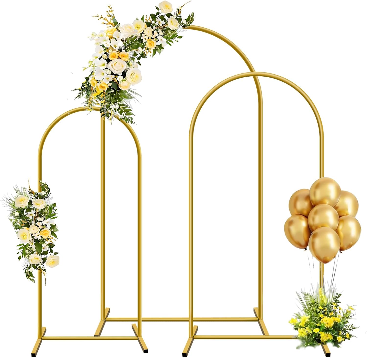 1 шт., золотая металлическая а – обзор и цена Balloon Arch Kit