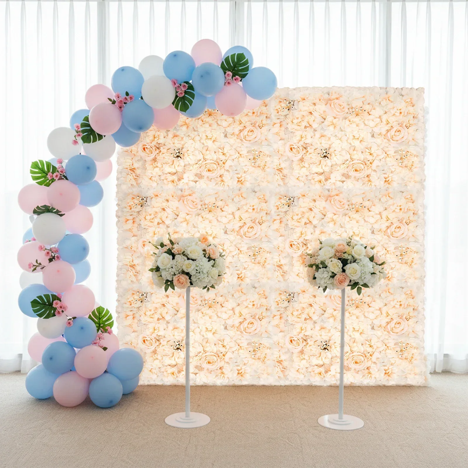 6 шт. панелей для цветочной ст – обзор и цена Flower Wall Panel