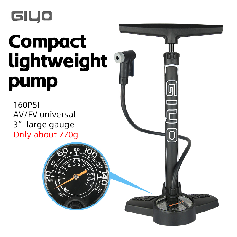 GIYO 160PSI велосипедный напол – обзор и цена Balloon Pump Hand