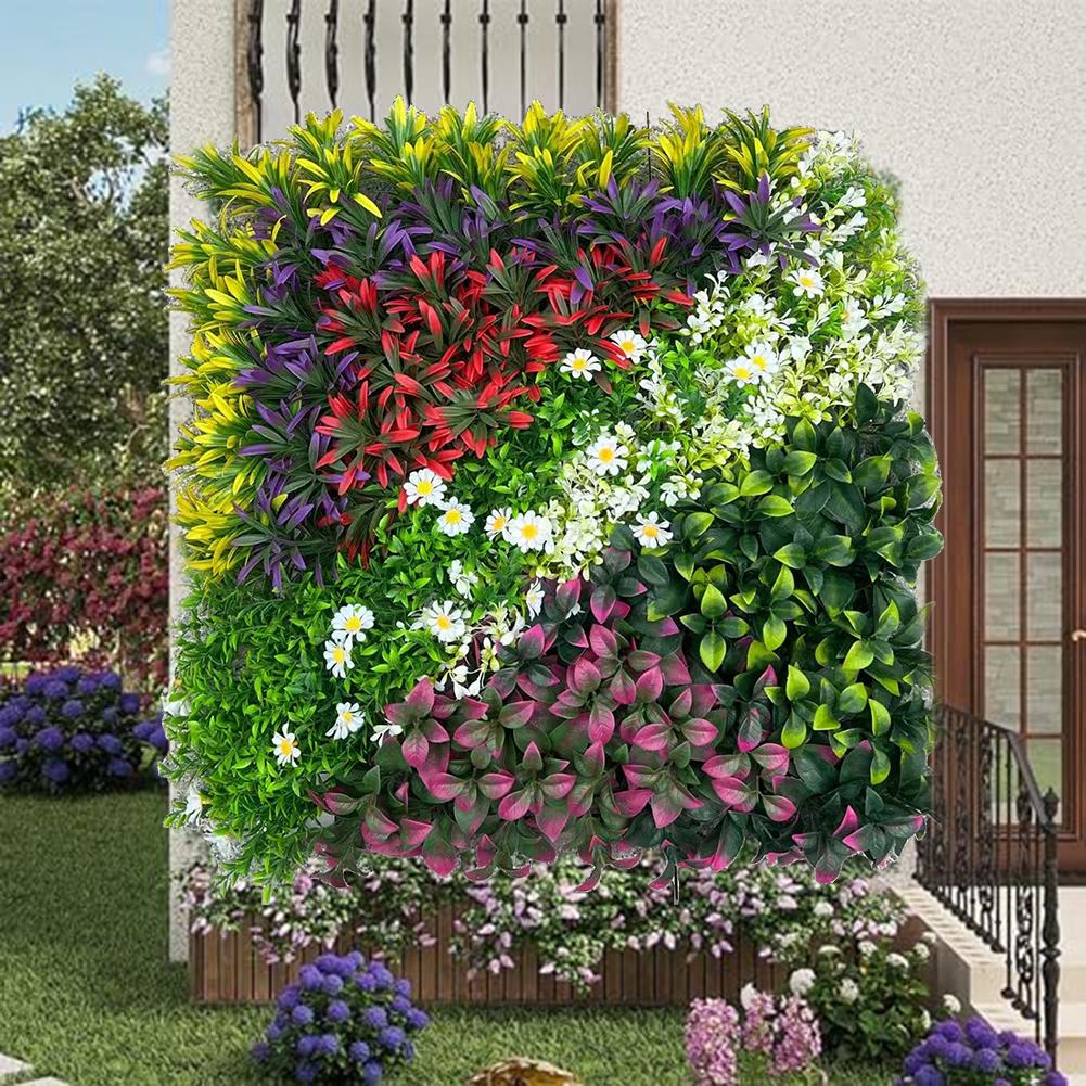 Искусственная зеленая настенна – обзор и цена Flower Wall Panel